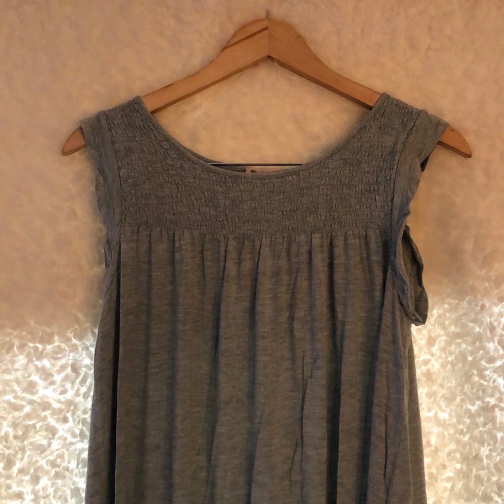 Super comfortable heather blue dress
